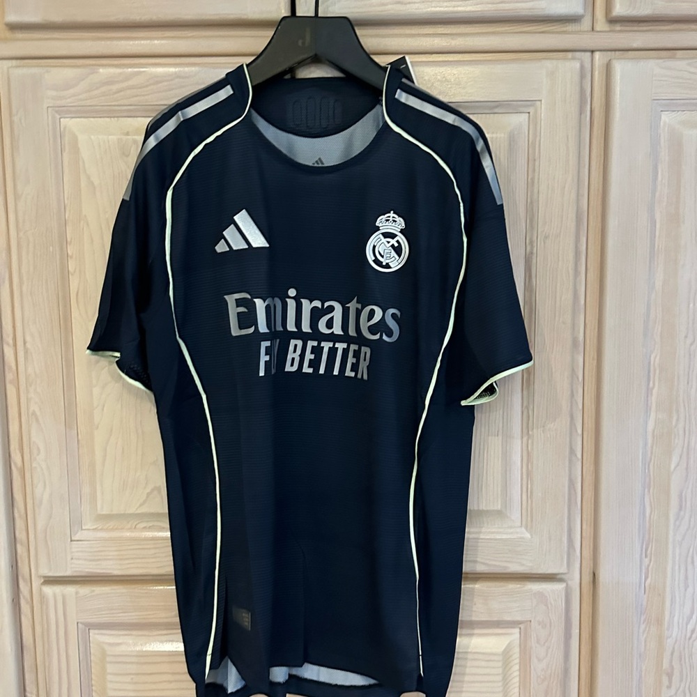 Adidas Real Madrid third soccer Jersey navy